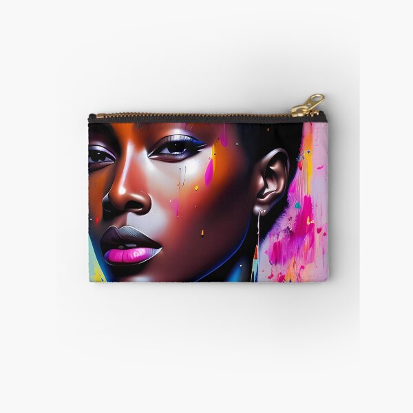 Item preview, Urban Woman Graffiti Oil Painting Splattered designed and sold by SableSyndciate.