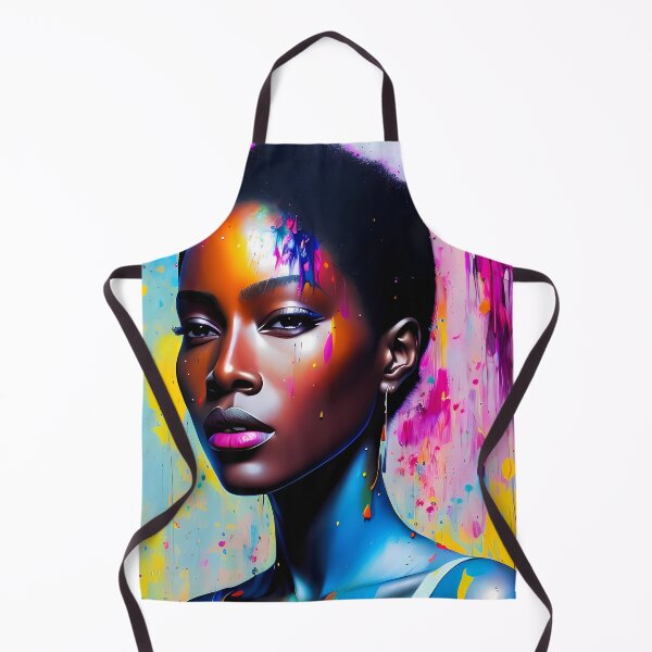Item preview, Urban Woman Graffiti Oil Painting Splattered designed and sold by SableSyndciate.