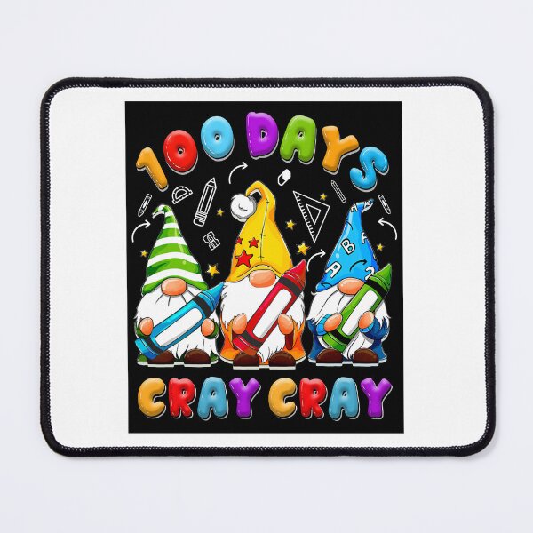 Item preview, Gnome 100 days of school Cray Cray Teacher designed and sold by Ibettson Justine.