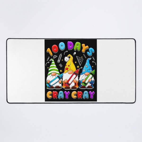 Item preview, Gnome 100 days of school Cray Cray Teacher designed and sold by Ibettson Justine.