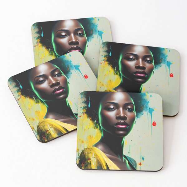 Item preview, Urban Woman Graffiti Oil Painting Splattered designed and sold by SableSyndciate.