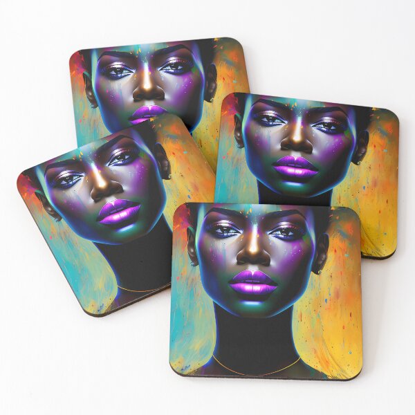 Item preview, Urban Woman Graffiti Oil Painting Splattered designed and sold by SableSyndciate.