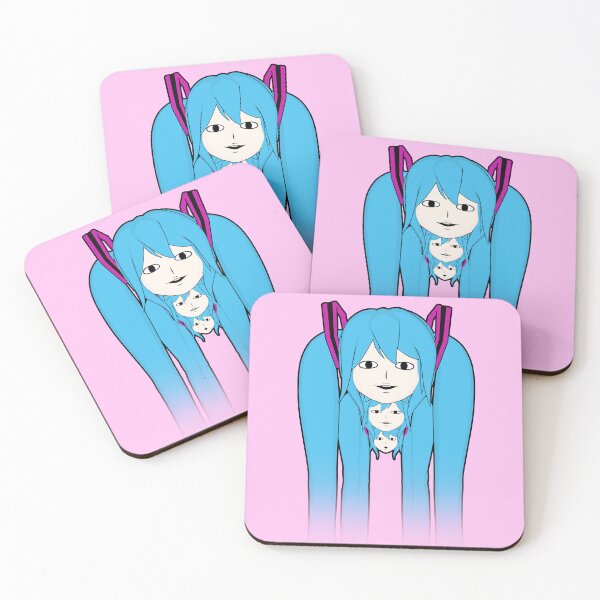 Item preview, 3 Shiteyanyo Mikus designed and sold by Allison Ghost's Wacky Image Designs.