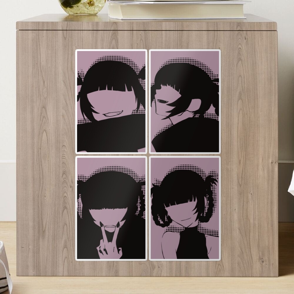 Call of the Night or Yofukashi no Uta Anime Characters Nazuna Nanakusa Face  without Eyes in Cool 4 Panels Pop Art Style Canvas Print for Sale by  Animangapoi