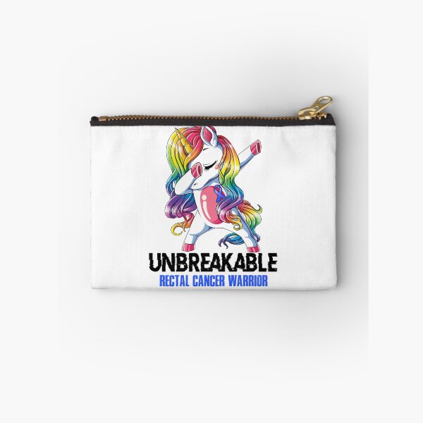 Item preview, Rectal Cancer Awareness - Unicorn Rectal Cancer Warrior Ribbon UNBREAKABLE designed and sold by Fernandezf.