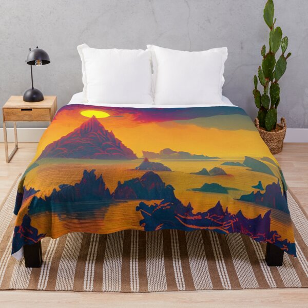 Item preview, Blazing Sun Over the Ocean  designed and sold by EsoteraArt.