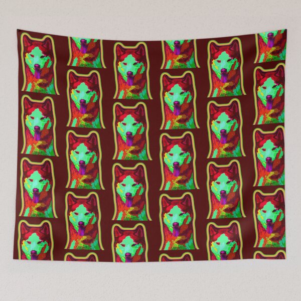Item preview, POP ART HUSKY {KIEV] designed and sold by Iskybibblle.