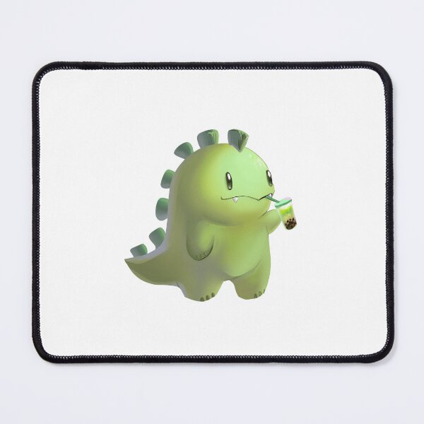 Item preview, Dino boba with matcha designed and sold by WormLasagna.
