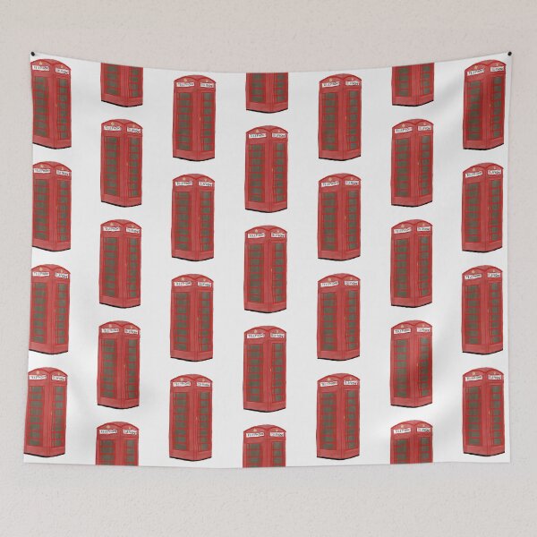 Item preview, Red British Telephone Box designed and sold by Inky-elinky.