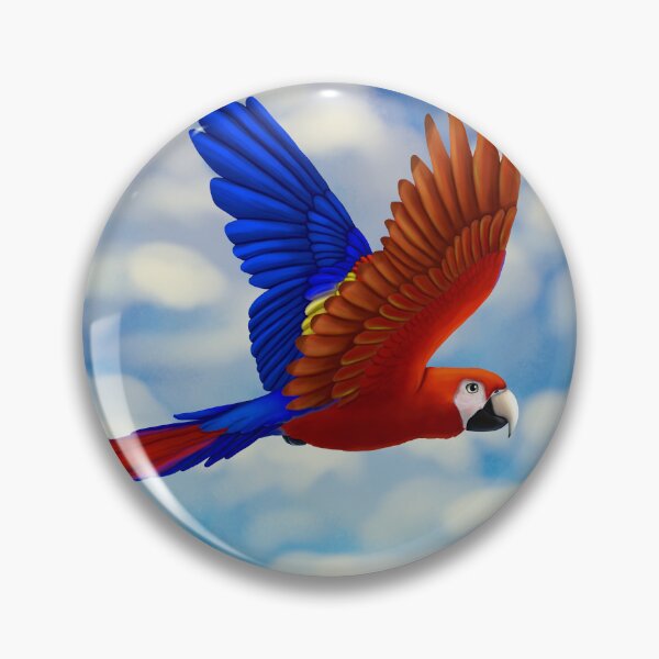 Item preview, Scarlet Macaw designed and sold by JeMiChi Art.