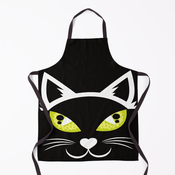 Item preview, Feline face with a watchful expression designed and sold by The-Blue-Feline.