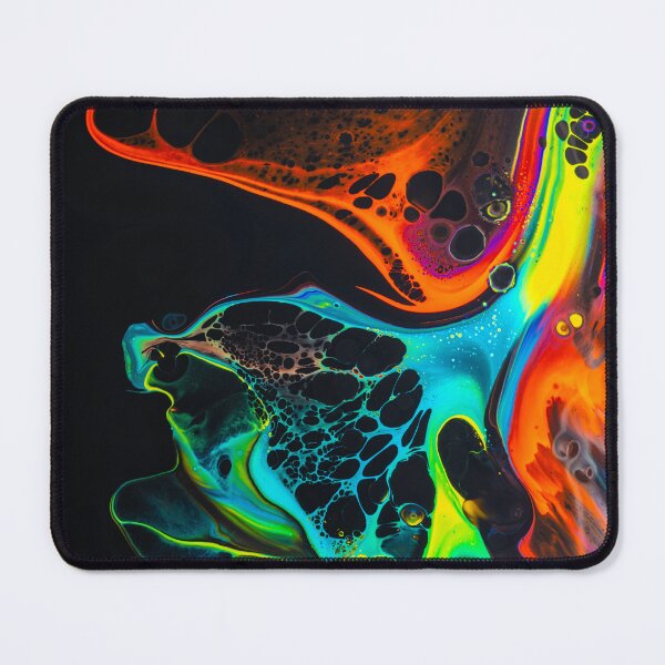 Item preview,  Blue and Orange Liquid Art designed and sold by Lineemme.