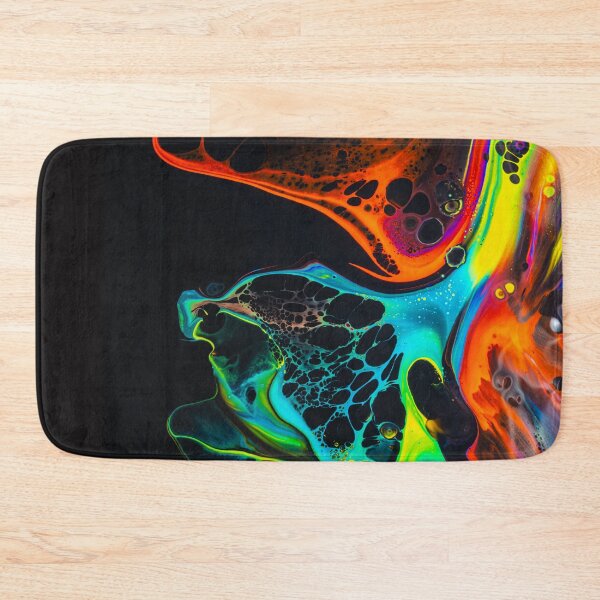Item preview,  Blue and Orange Liquid Art designed and sold by Lineemme.
