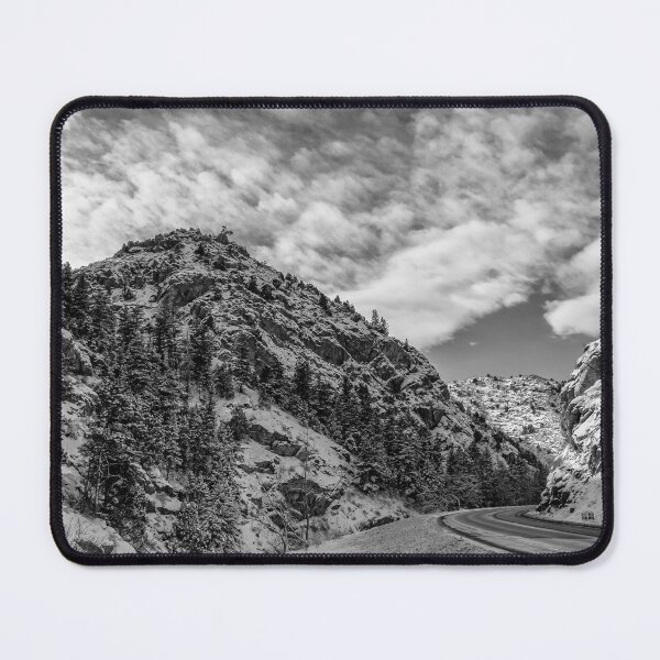 Item preview, Mountain Road in Black and White designed and sold by jecphotography and art.