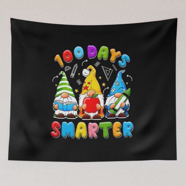 Item preview, Gnome 100 days of school Smarter Teacher designed and sold by Ibettson Justine.