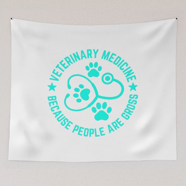 Item preview, Veterinary Medicine because people are gross designed and sold by BlackCatArtBB.