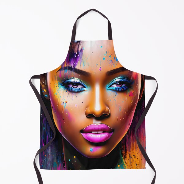 Item preview, Urban Woman Graffiti Oil Painting Splattered designed and sold by SableSyndciate.
