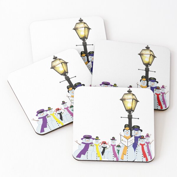 Item preview, Snowmen Go Carolling designed and sold by Notorious CodFather Designer Studio.