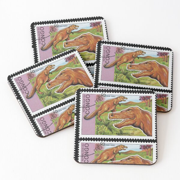 Item preview, Congo Dinosaurio Sello Tiranosaurio designed and sold by 2AGoodHome.