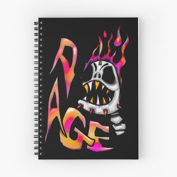 Item preview, Flaming Skull - Punk Skull designed and sold by mikeymadness.