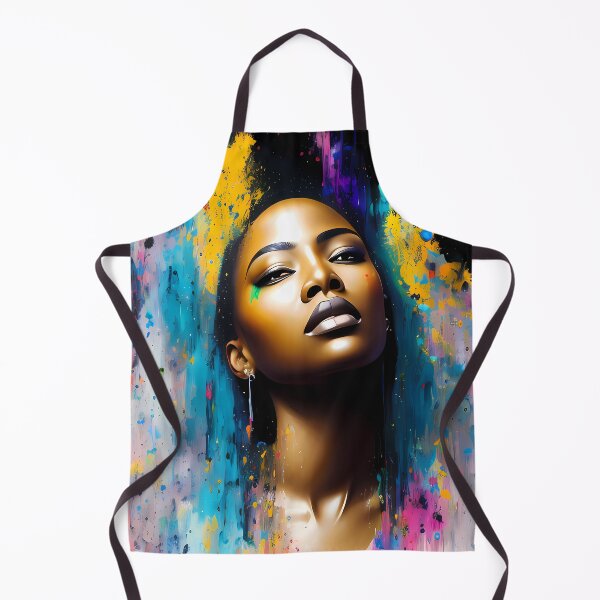 Item preview, Urban Woman Graffiti Oil Painting Splattered designed and sold by SableSyndciate.
