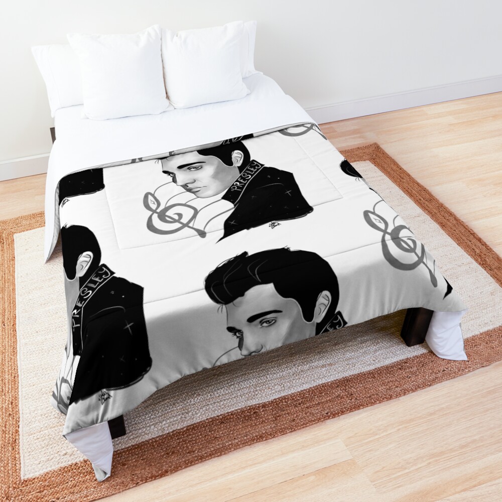 Vintage Elvis Presley Blanket Breathable Cozy Bed Blanket Multiple Sizes  For Adult Kids Teens Well-matched Bedroom Accessories(60x50in 150x125cm)