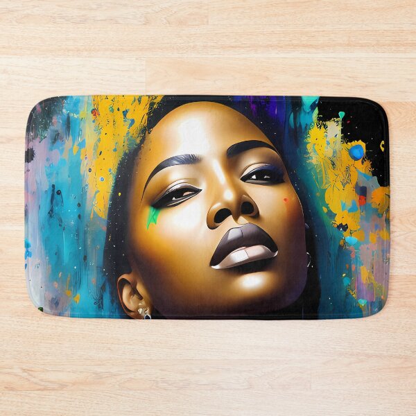 Item preview, Urban Woman Graffiti Oil Painting Splattered designed and sold by SableSyndciate.