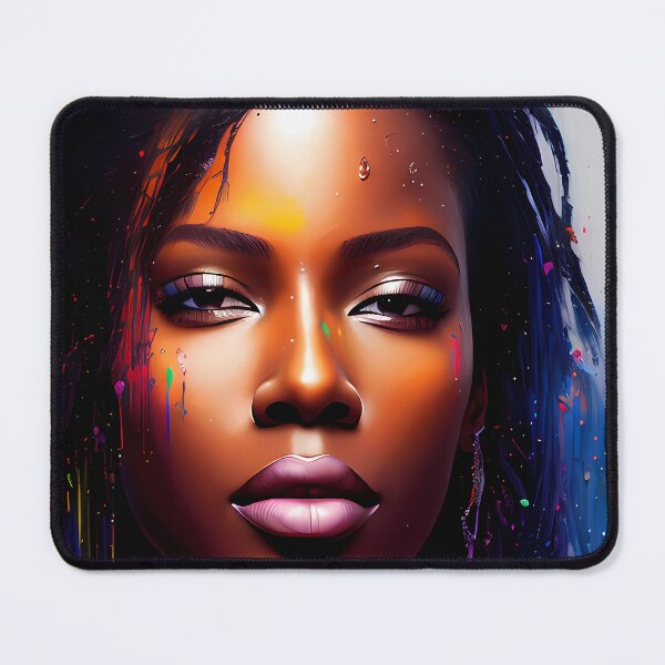 Item preview, Urban Woman Graffiti Oil Painting Splattered designed and sold by SableSyndciate.