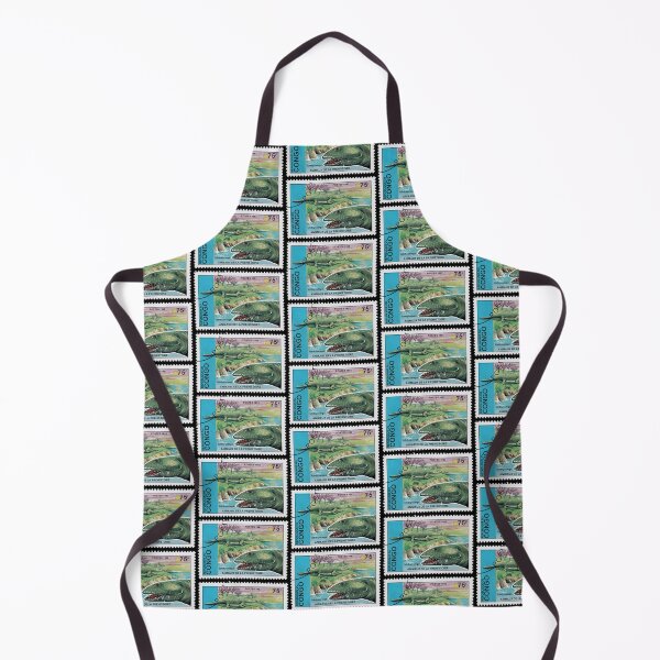 Item preview, Congo Dinosaur Stamp Ichthyostega designed and sold by 2AGoodHome.