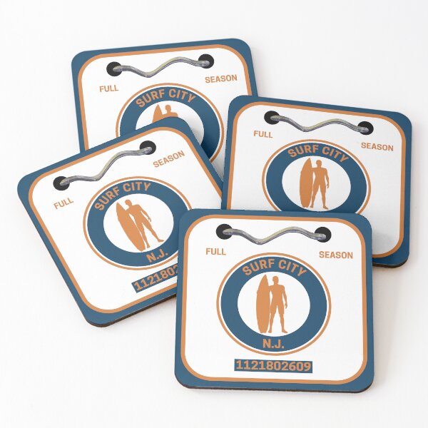 Item preview, Surf City New Jersey Beach Badge  designed and sold by fearcity.