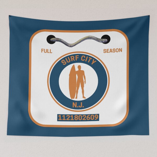 Item preview, Surf City New Jersey Beach Badge  designed and sold by fearcity.