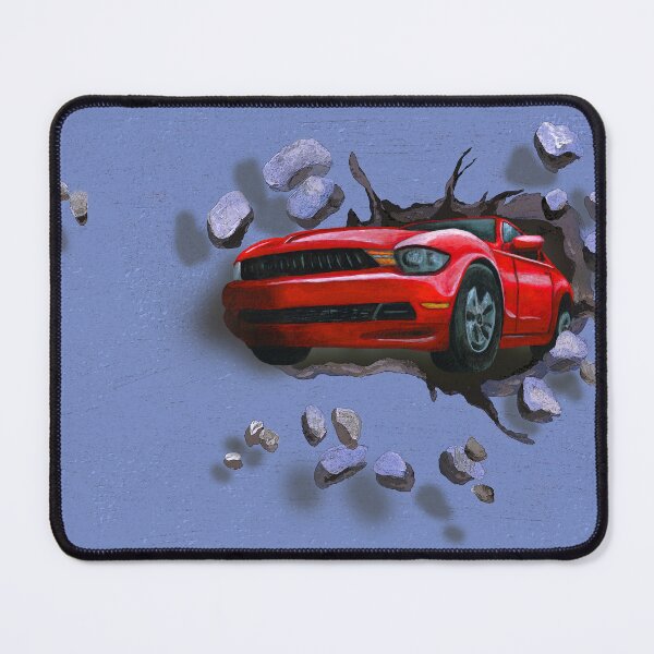 Item preview, Red Car Victory Lap designed and sold by Melissa J Barrett.