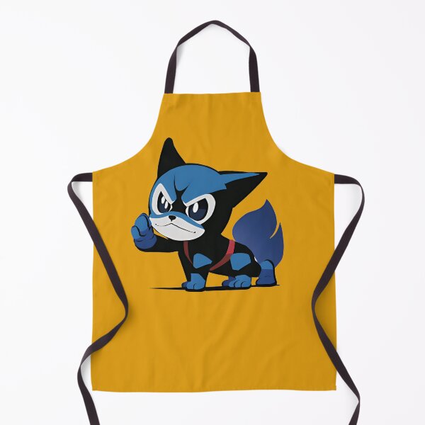 Item preview, Anime Ninja Mascot Puppy Ready for Attach with Blue and Black Tones designed and sold by Christopher  McGuire.