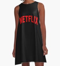 Netflix A-Linien Kleid