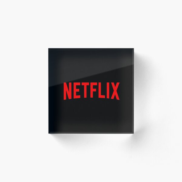 netflix Acrylic Block