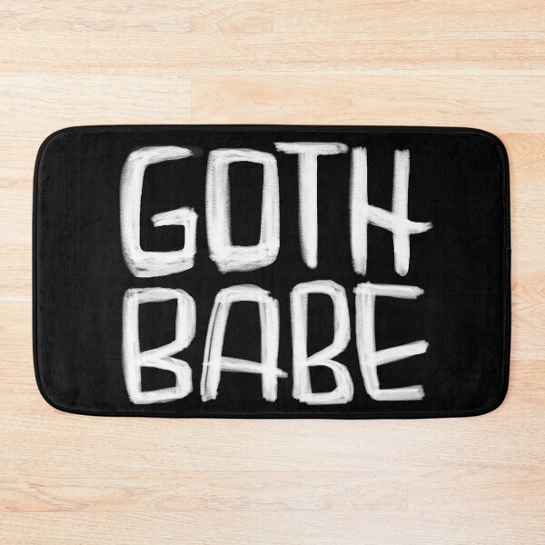 Item preview, Goth Babe for goth girl, pastel goth designed and sold by badlydrawnbabe.
