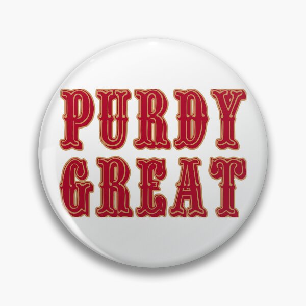 Artikelvorschau, Purdy Great Brock Purdy SF 49ers-Quarterback entworfen und verkauft von Sports-Stickers.