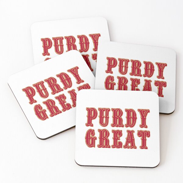 Item preview, Purdy Great Brock Purdy SF 49ers quarterback designed and sold by Sports-Stickers.