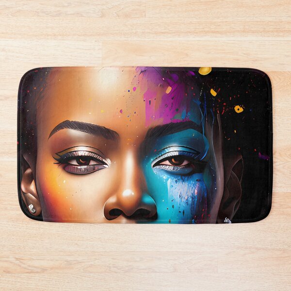 Item preview, Urban Woman Graffiti Oil Painting Splattered designed and sold by SableSyndciate.