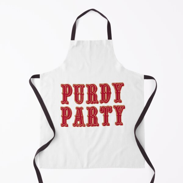 Item preview, Purdy Party Brock Purdy SF 49ers quarterback designed and sold by Sports-Stickers.
