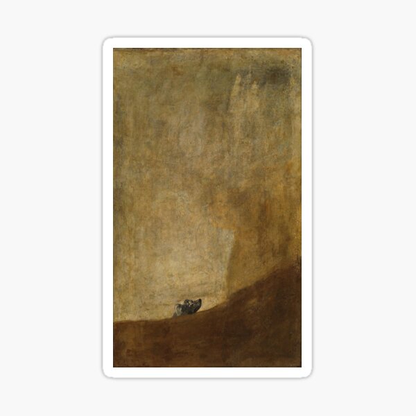 Goya - The Dog Sticker