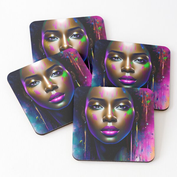 Item preview, Urban Woman Graffiti Oil Painting Splattered designed and sold by SableSyndciate.