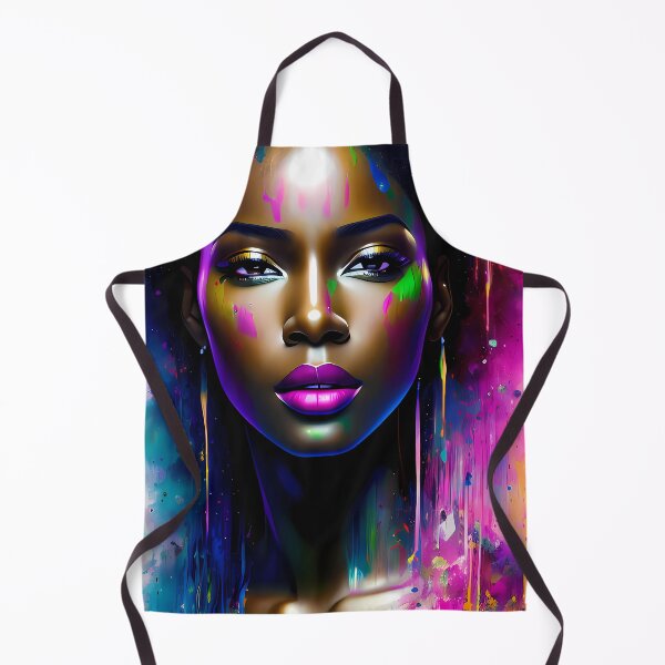 Item preview, Urban Woman Graffiti Oil Painting Splattered designed and sold by SableSyndciate.