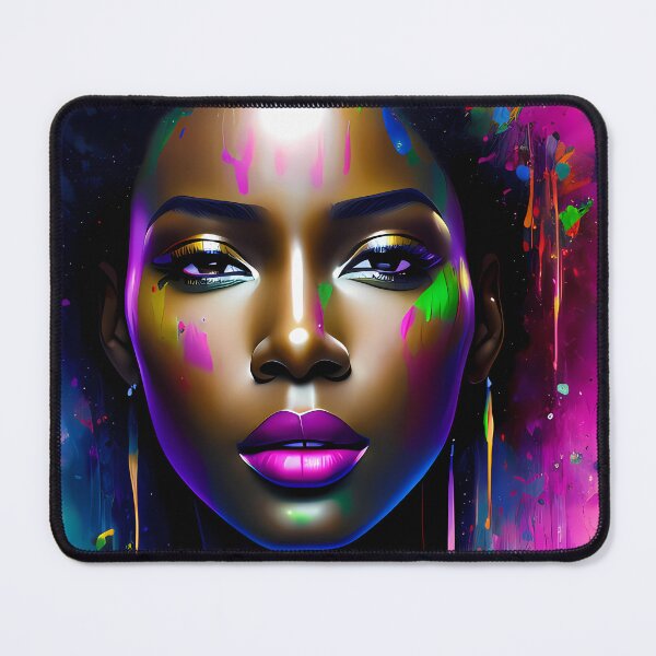 Item preview, Urban Woman Graffiti Oil Painting Splattered designed and sold by SableSyndciate.