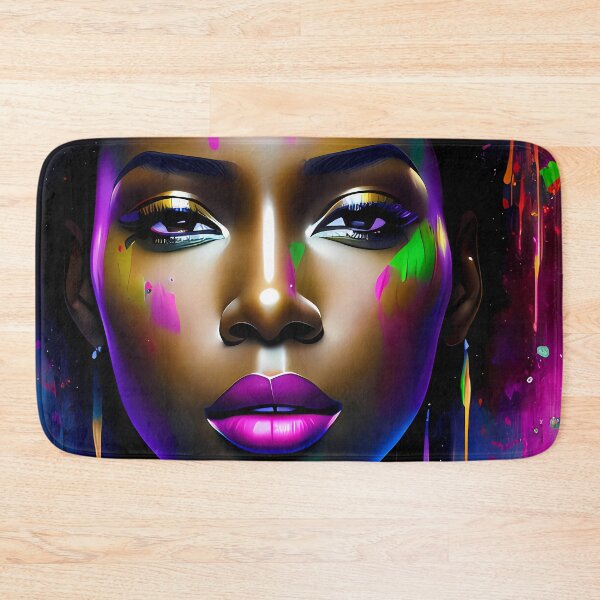Item preview, Urban Woman Graffiti Oil Painting Splattered designed and sold by SableSyndciate.