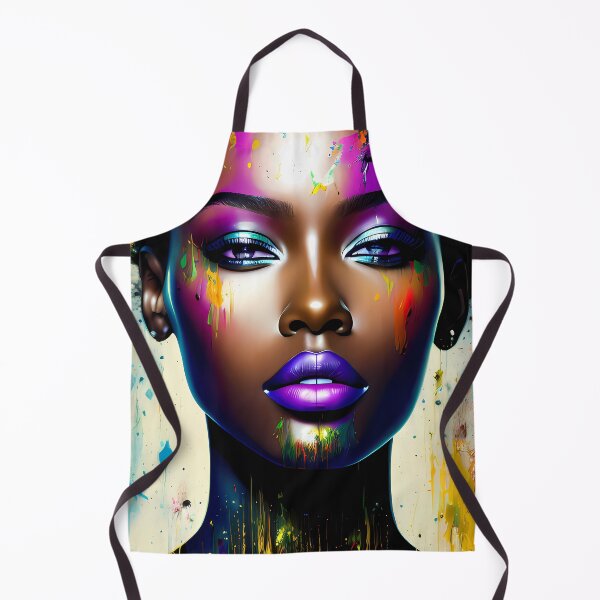 Item preview, Urban Woman Graffiti Oil Painting Splattered designed and sold by SableSyndciate.