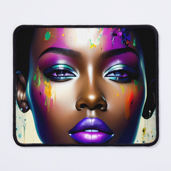 Item preview, Urban Woman Graffiti Oil Painting Splattered designed and sold by SableSyndciate.