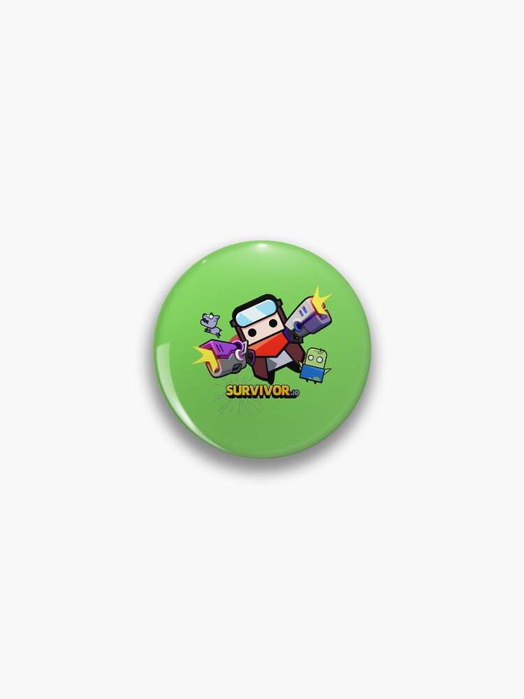 Survivor. io Game, zombie video game Pin for Sale by Mycutedesings-1