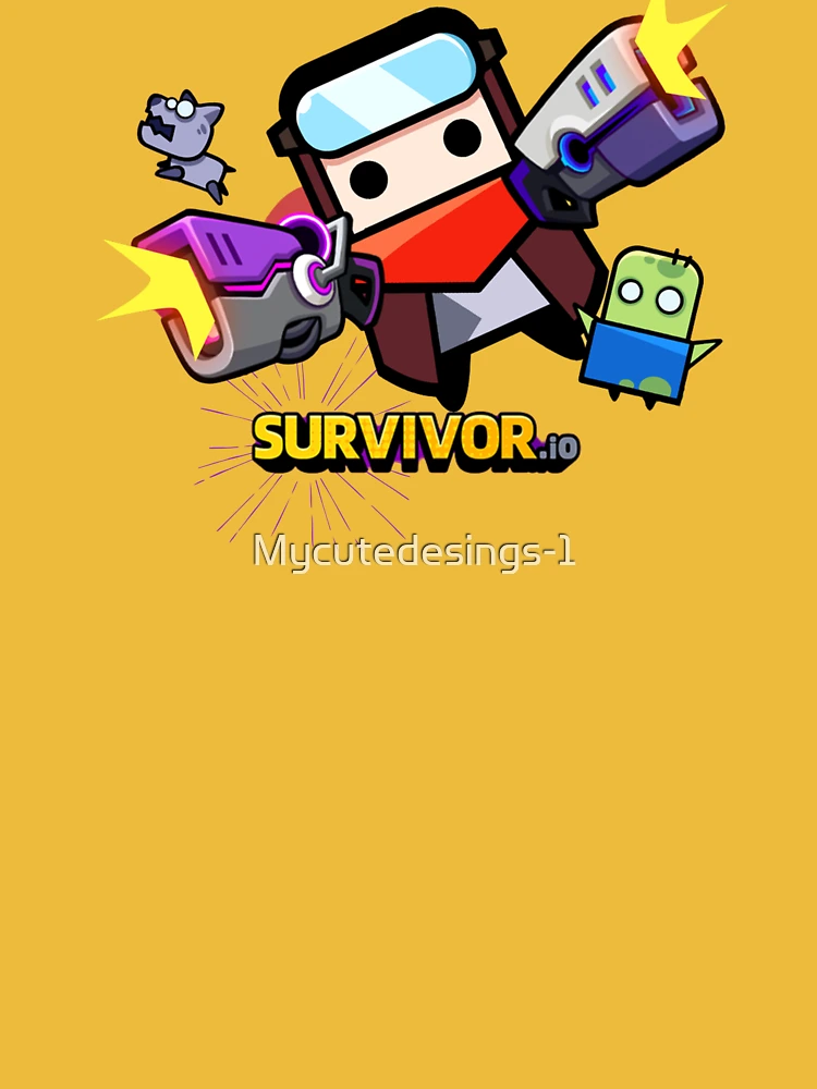 Survivor. io Game, zombie video game Sticker for Sale by Mycutedesings-1