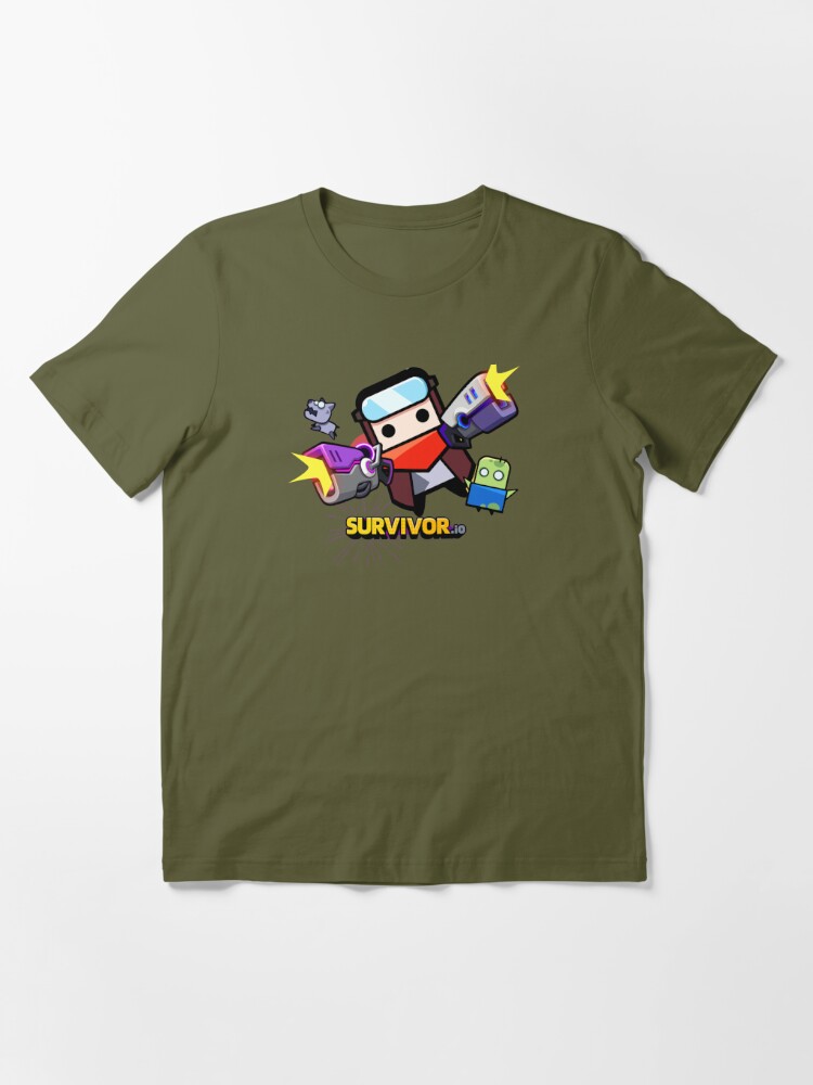 Survivor. io Game, zombie video game Essential T-Shirt for Sale